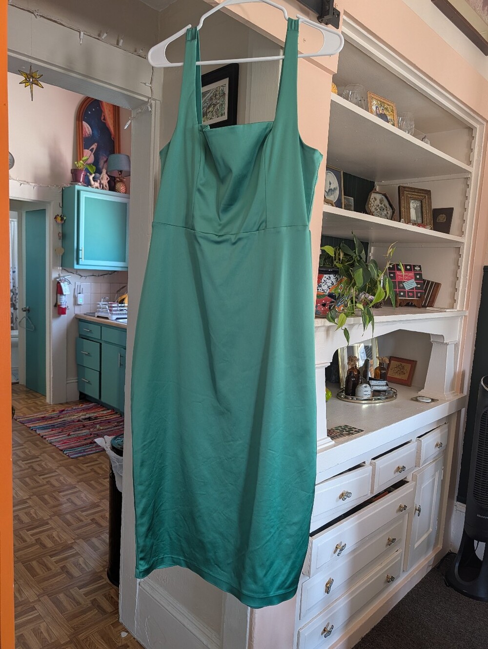 Abercrombie & Fitch Emerald Green Dress